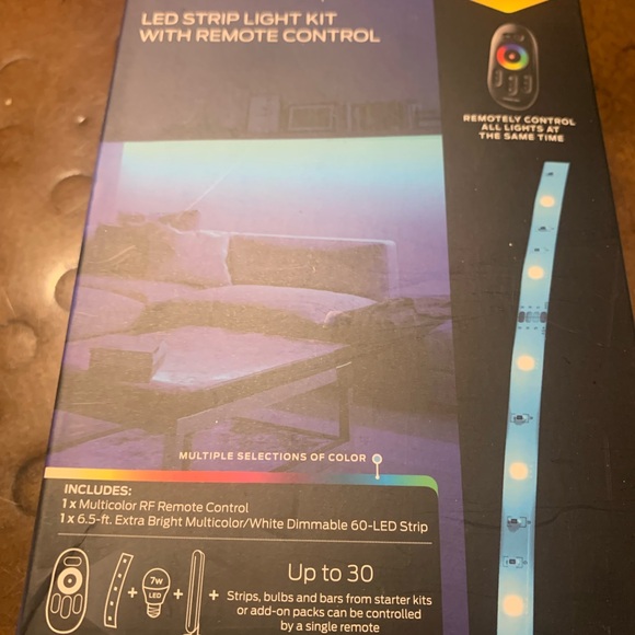 Monster Illuminessence LED Strip Light Starter Kit with Remote Control NEW - Picture 4 of 7